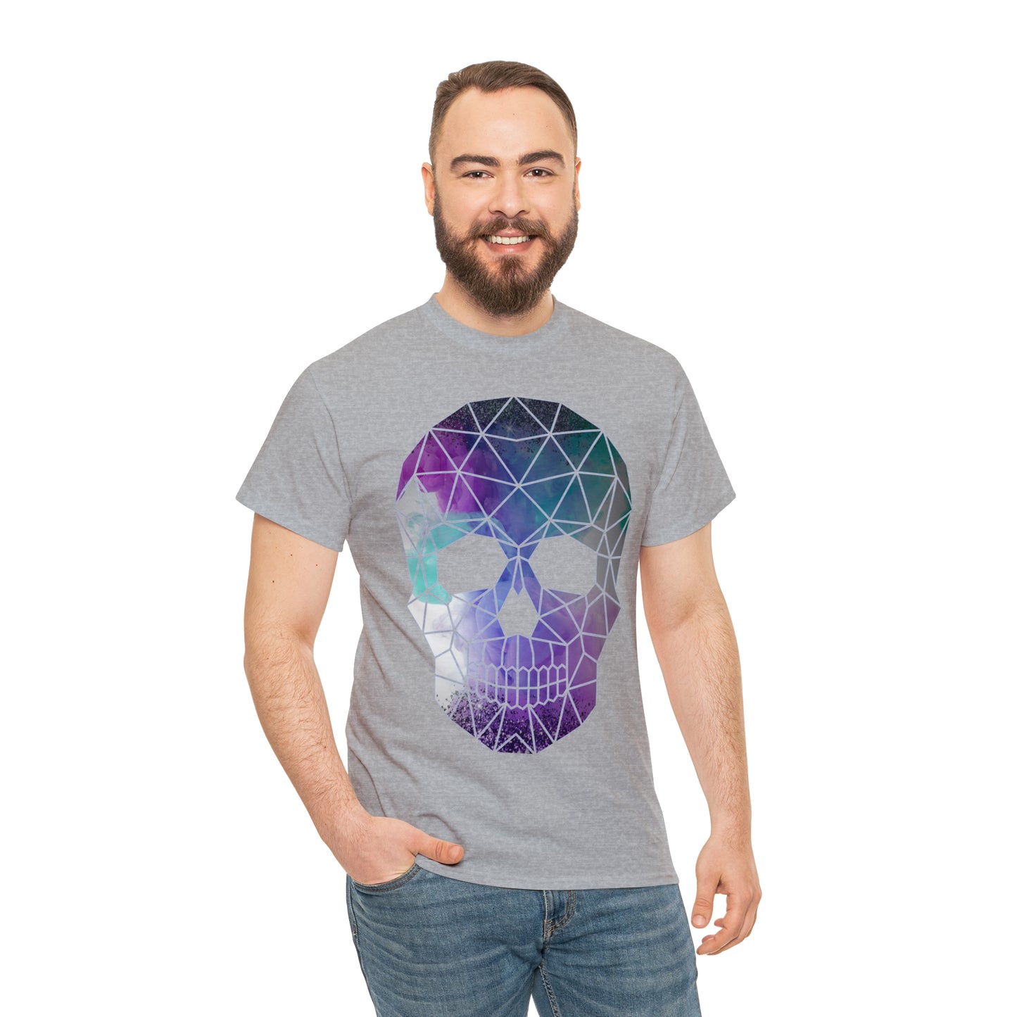 Skull Mosaic 2 Heavy Cotton Tee