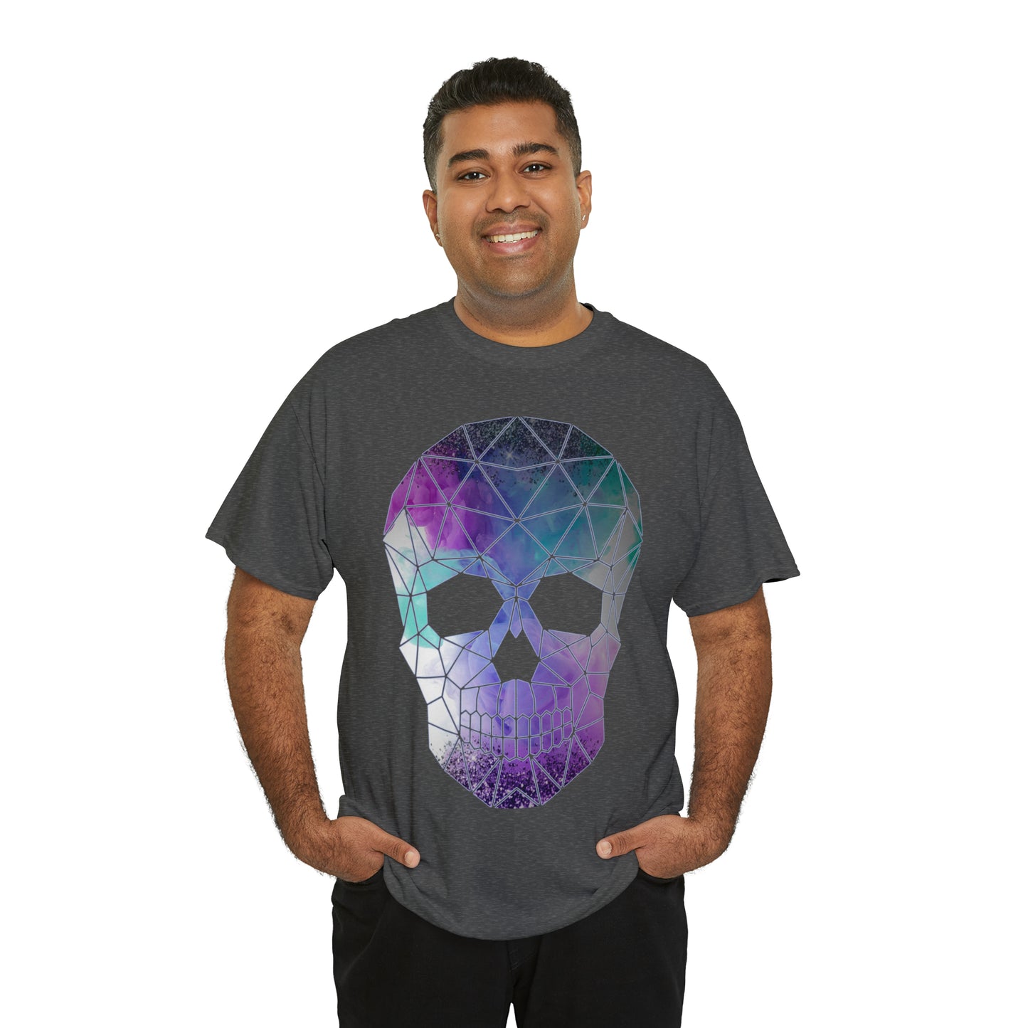 Skull Mosaic 2 Heavy Cotton Tee