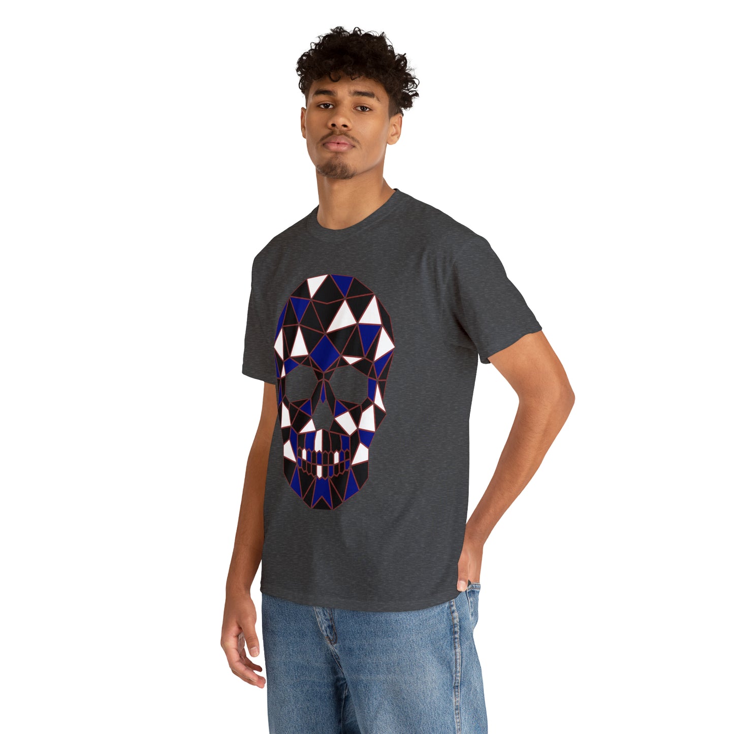 Skull Mosaic Heavy Cotton Tee