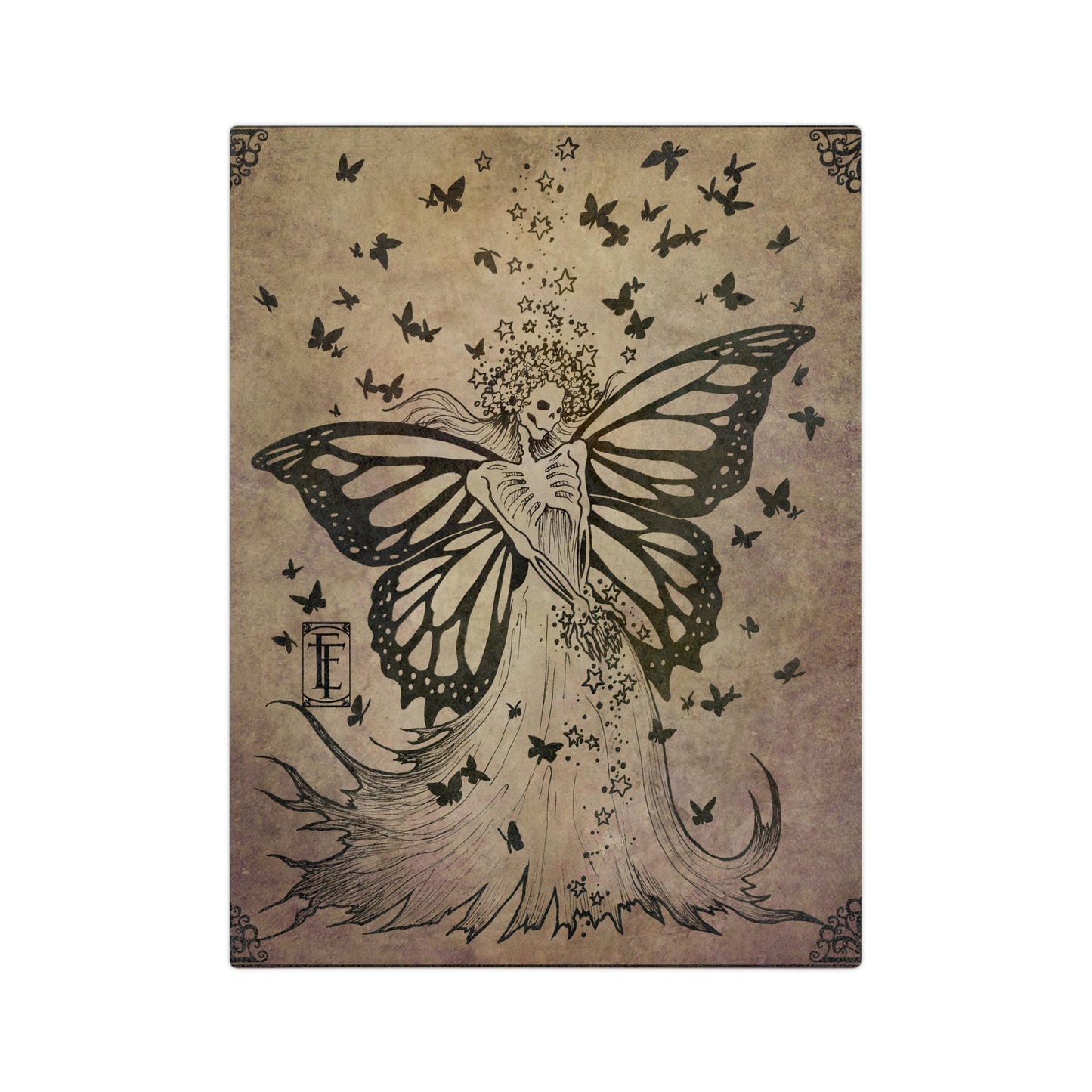 La Mariposa de la Noche Cozy Blanket (2024)