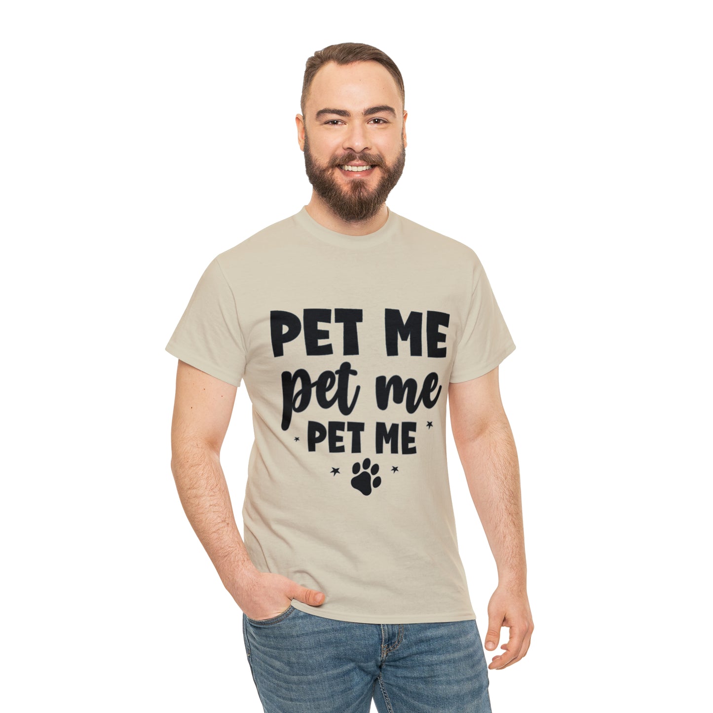 Pet Me Heavy Cotton Tee