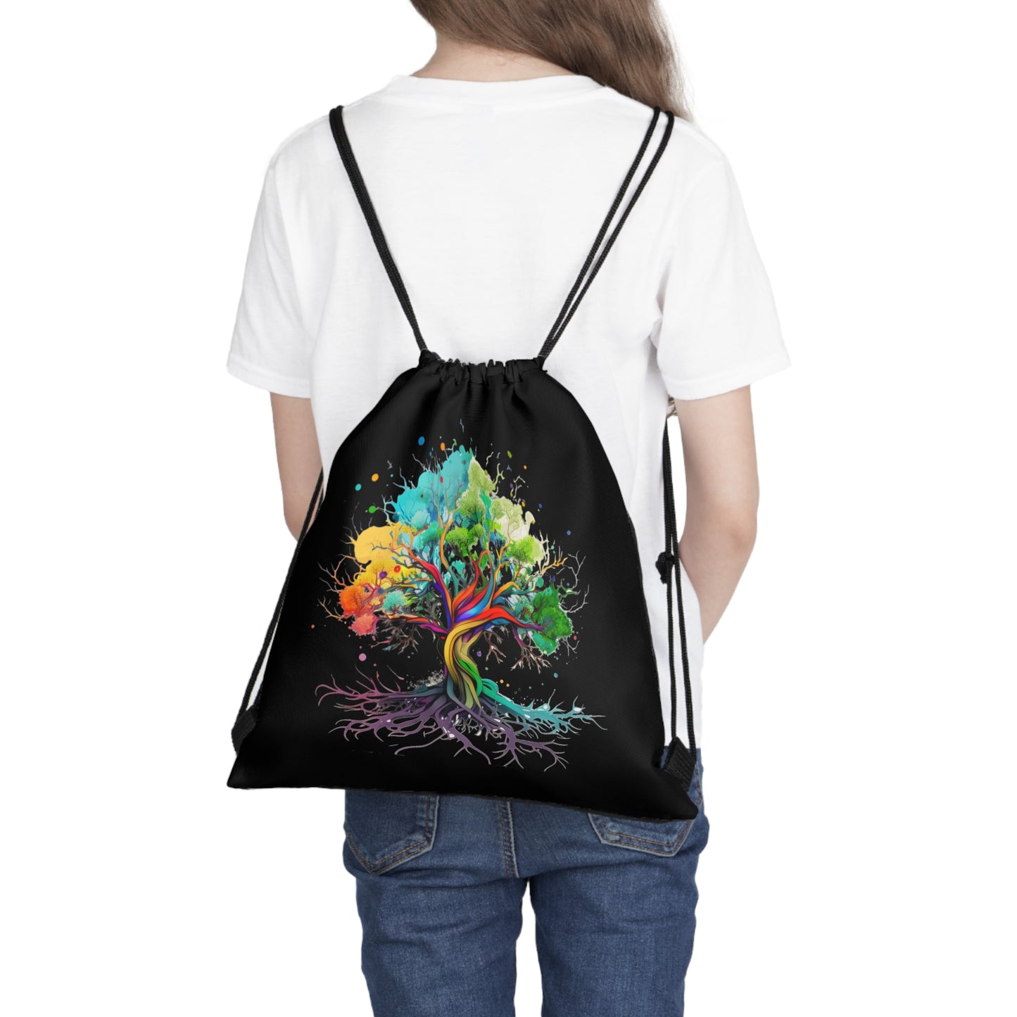 Tree 7 Outdoor Drawstring Bag