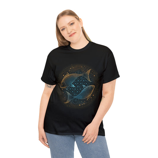 Pisces Celestial Cotton Tee