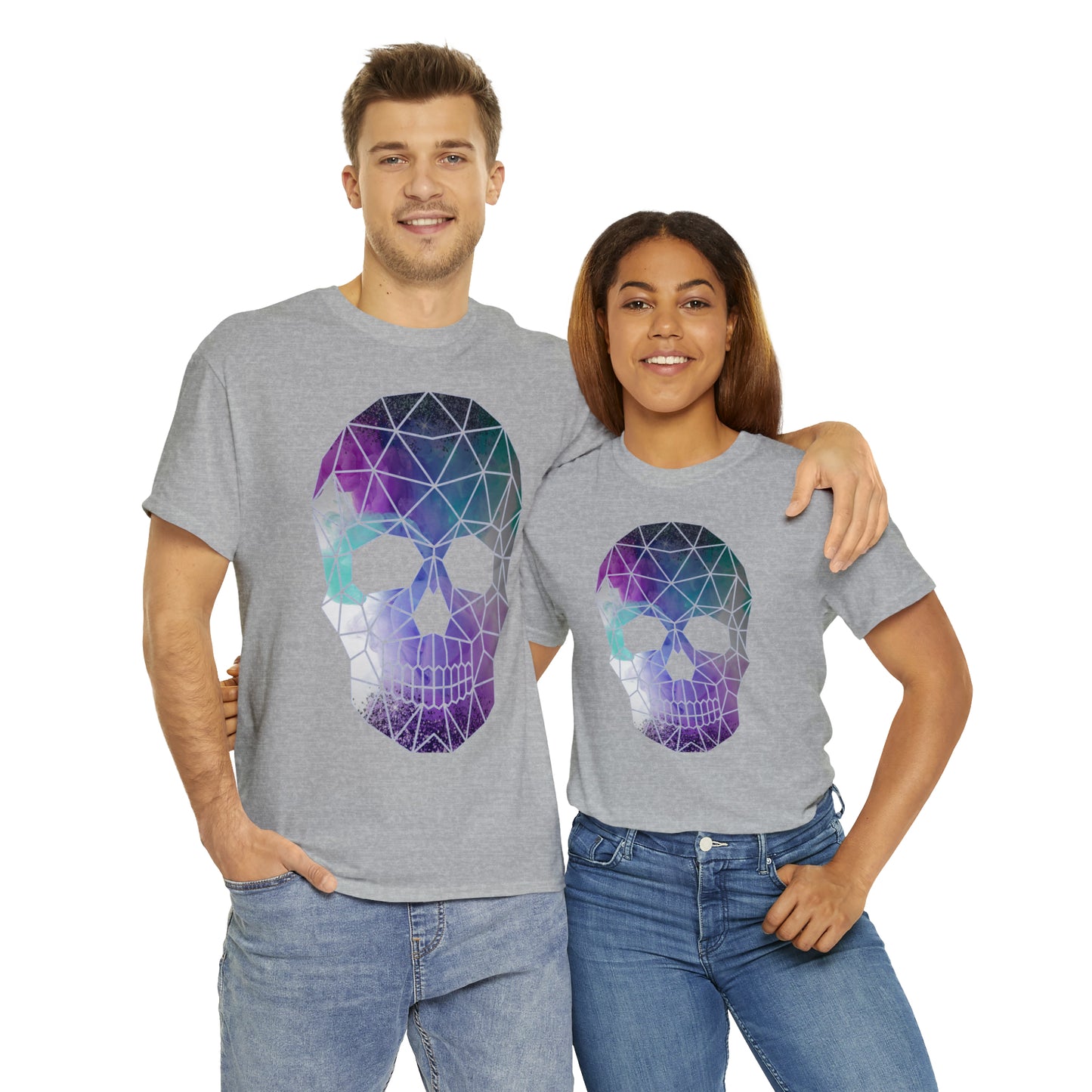 Skull Mosaic 2 Heavy Cotton Tee