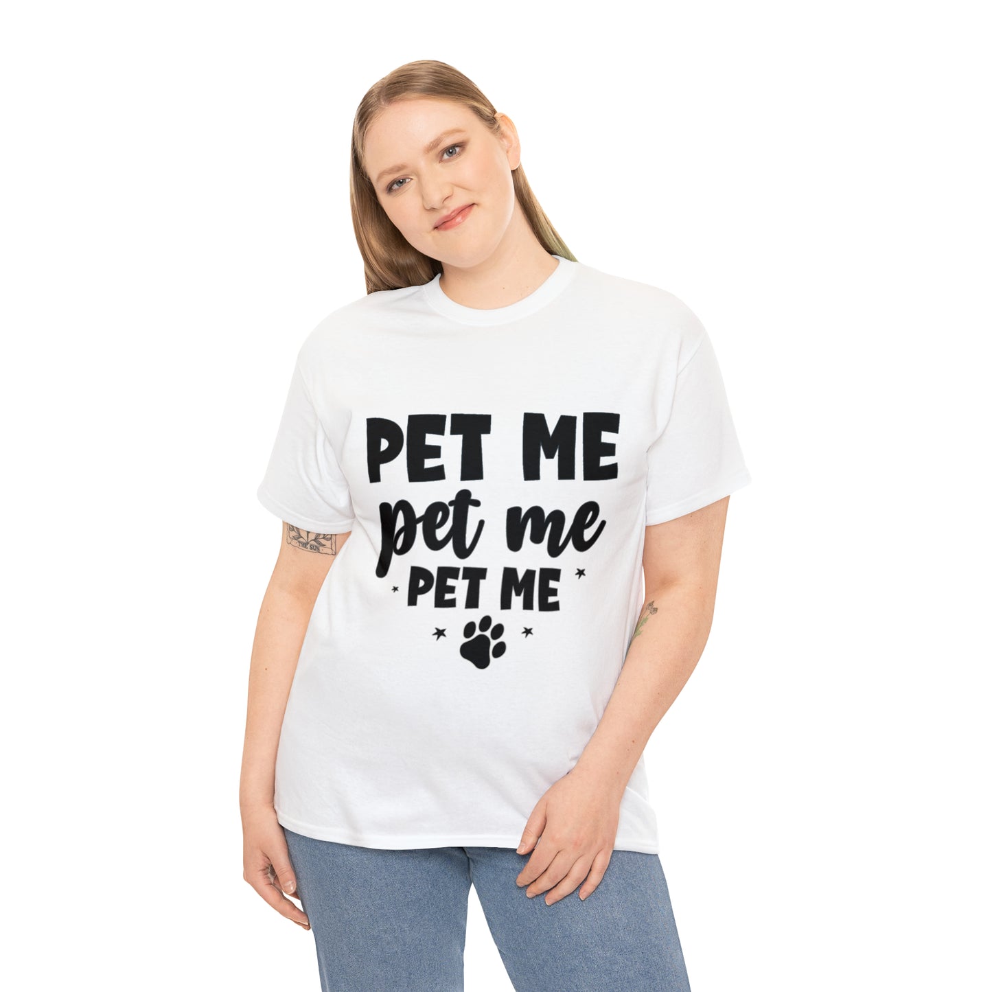 Pet Me Heavy Cotton Tee