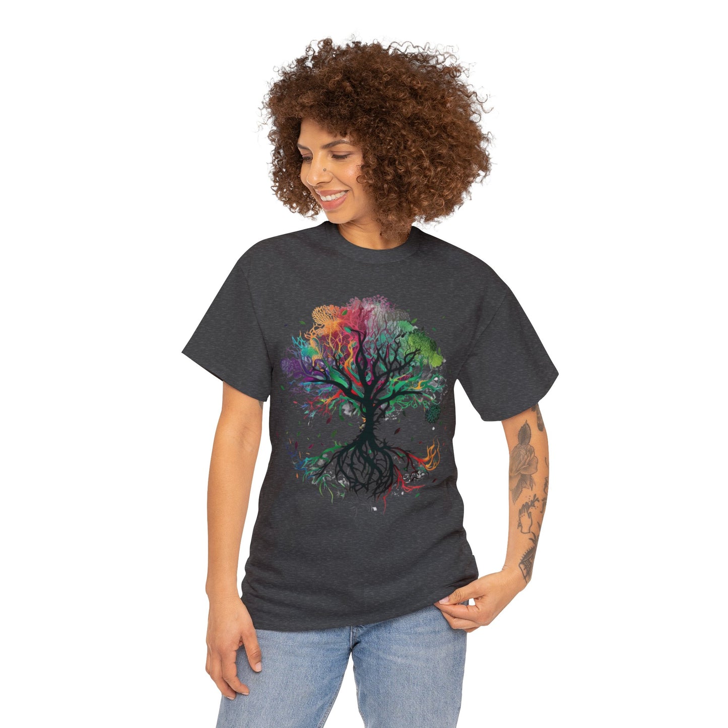 Tree 3 Heavy Cotton Tee