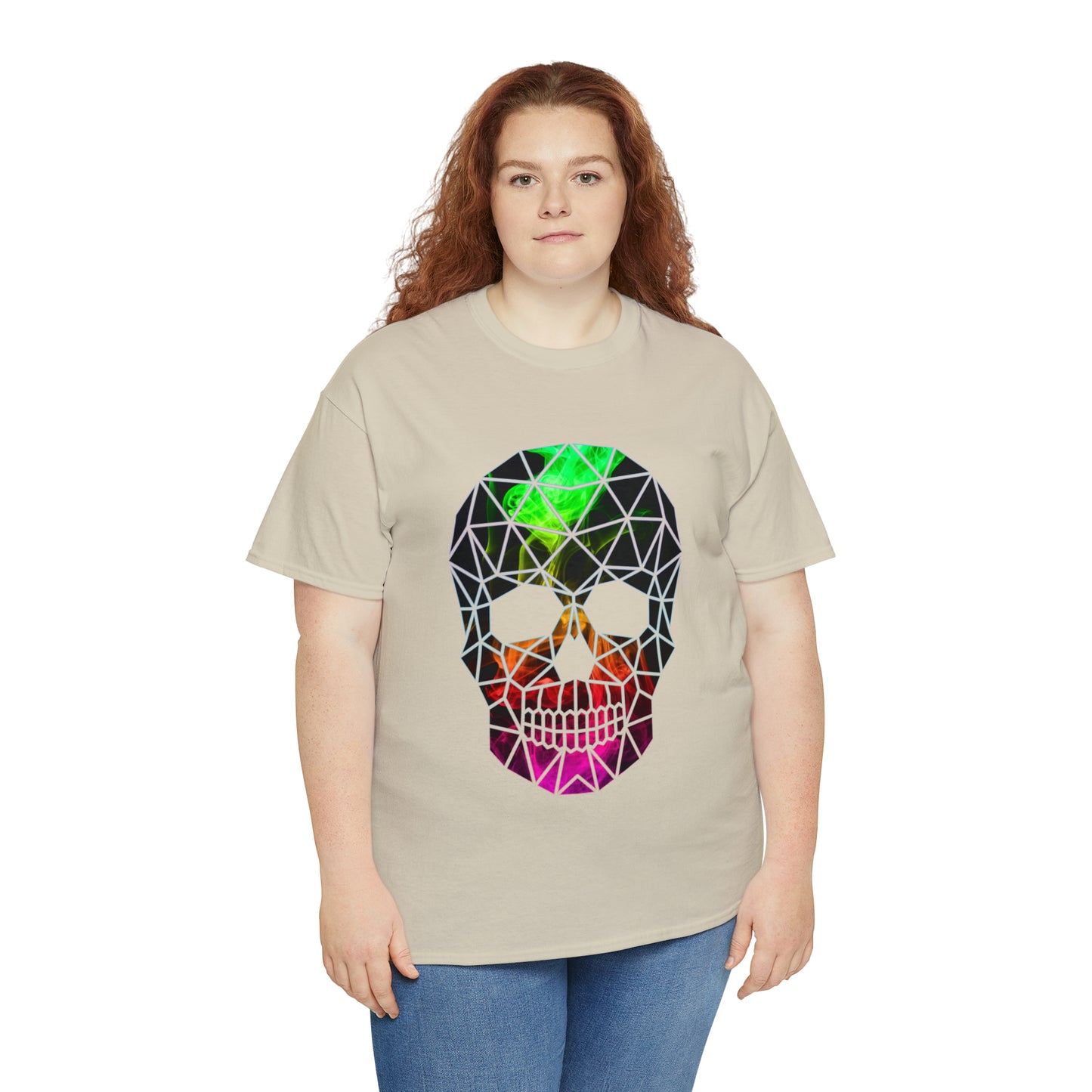 Skull Mosaic 5 Heavy Cotton Tee