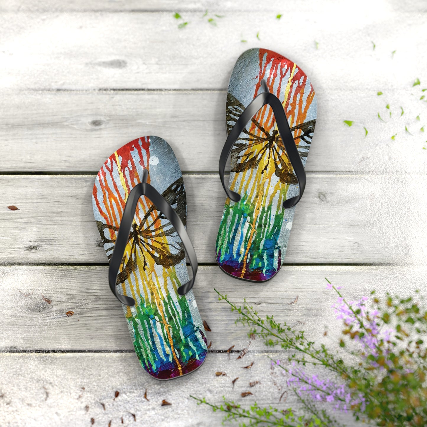 Beautiful Pride Flip Flops