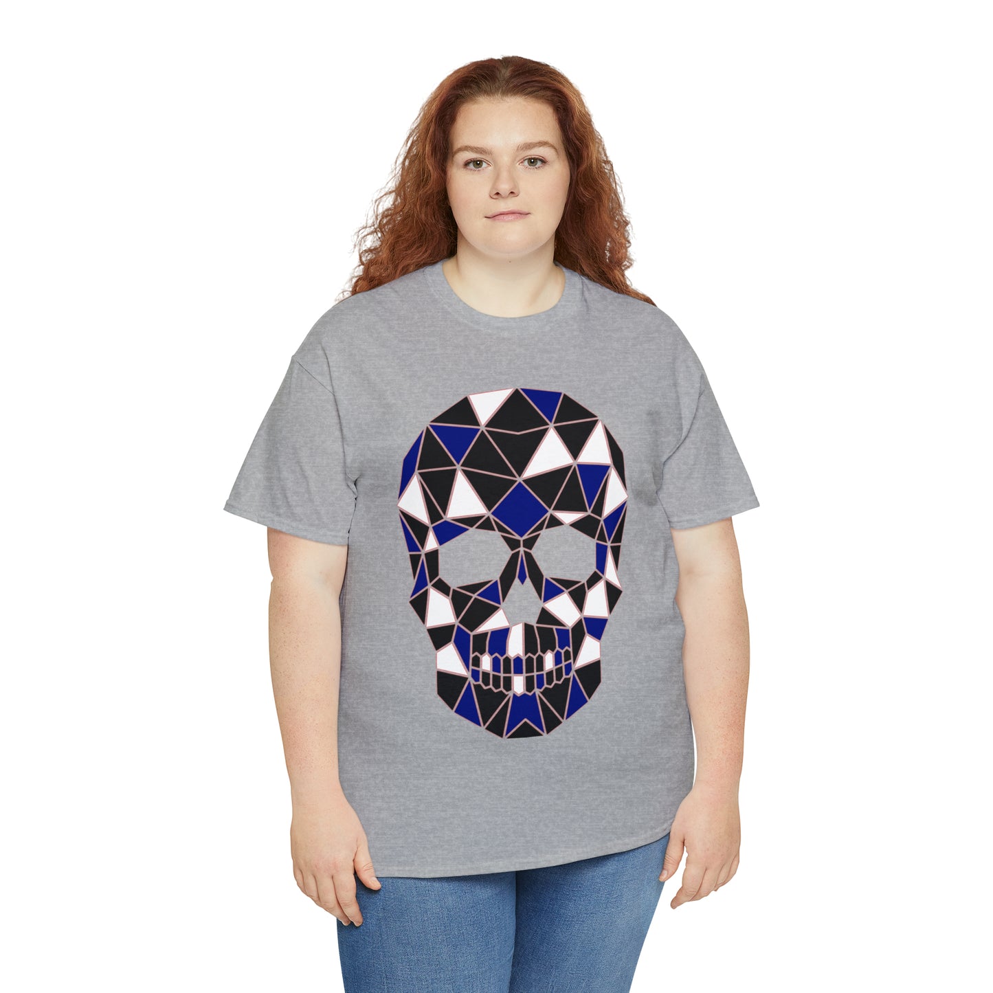 Skull Mosaic Heavy Cotton Tee