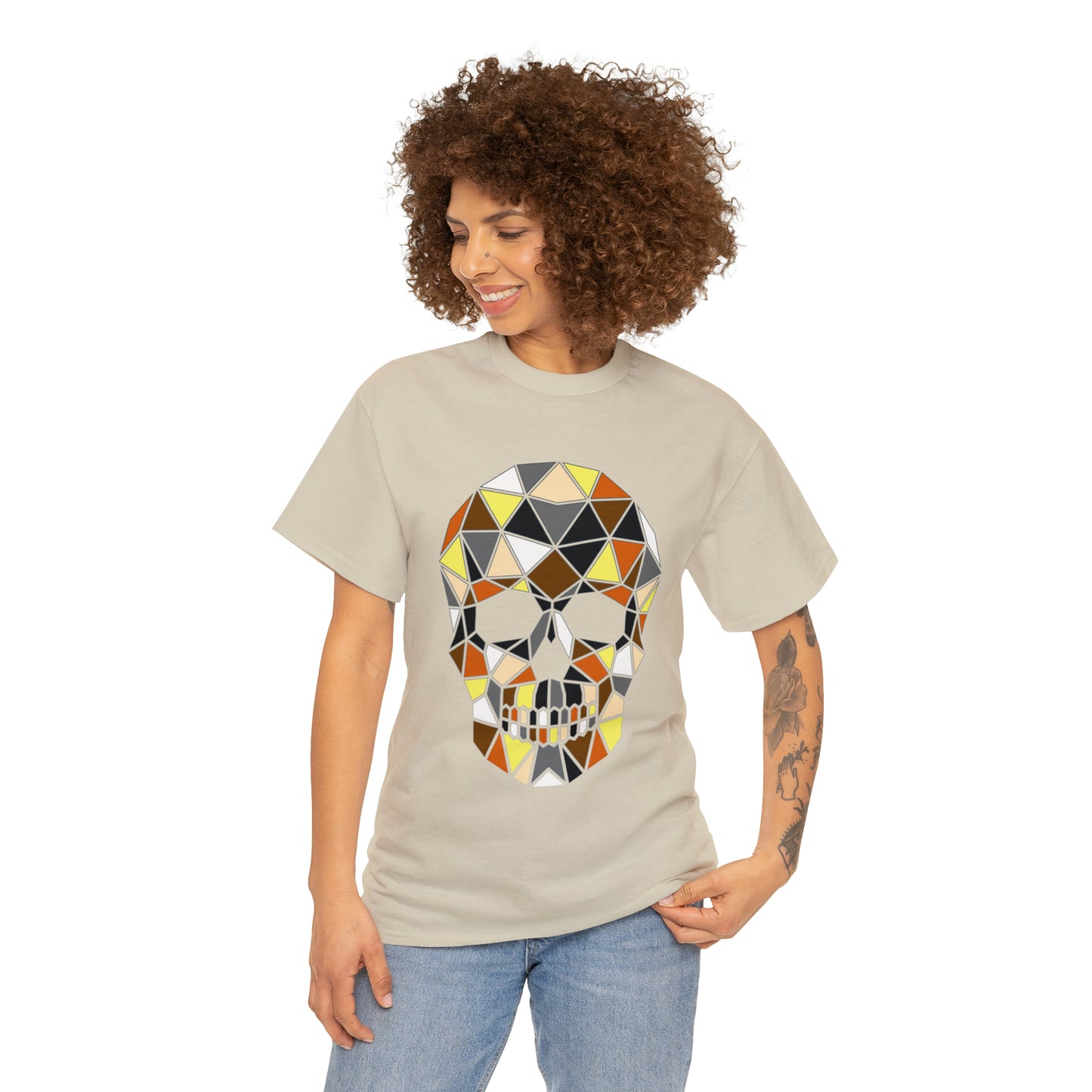 Skull Mosaic 6 Cotton Tee