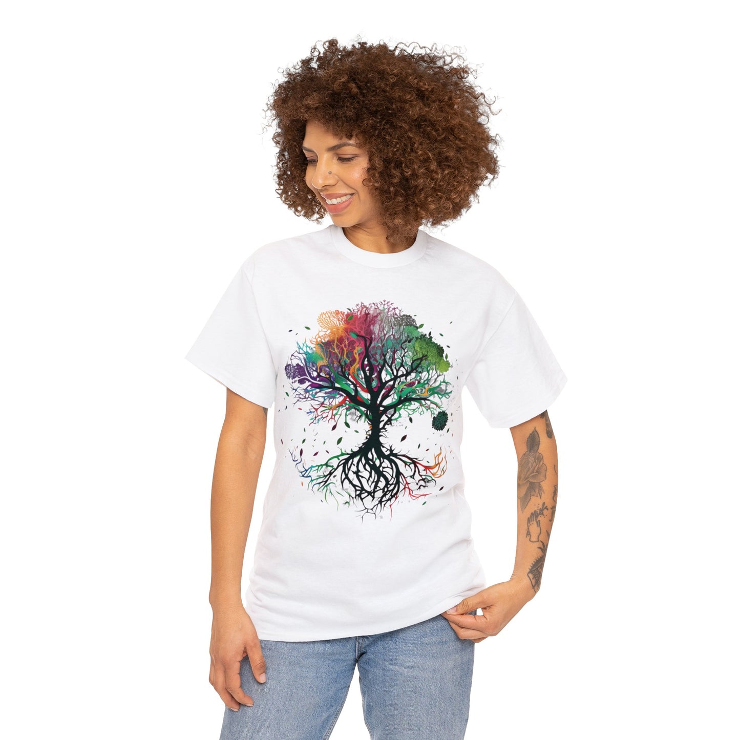 Tree 3 Heavy Cotton Tee