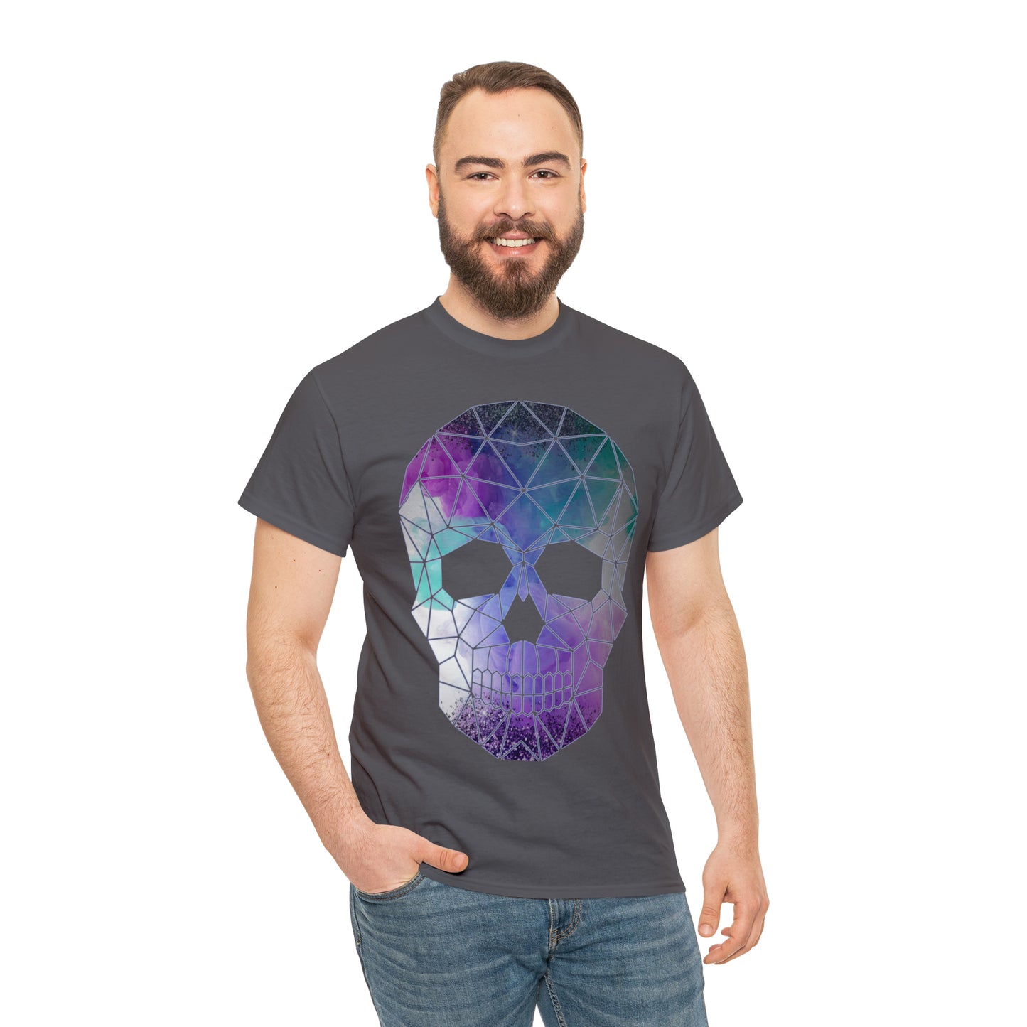 Skull Mosaic 2 Heavy Cotton Tee