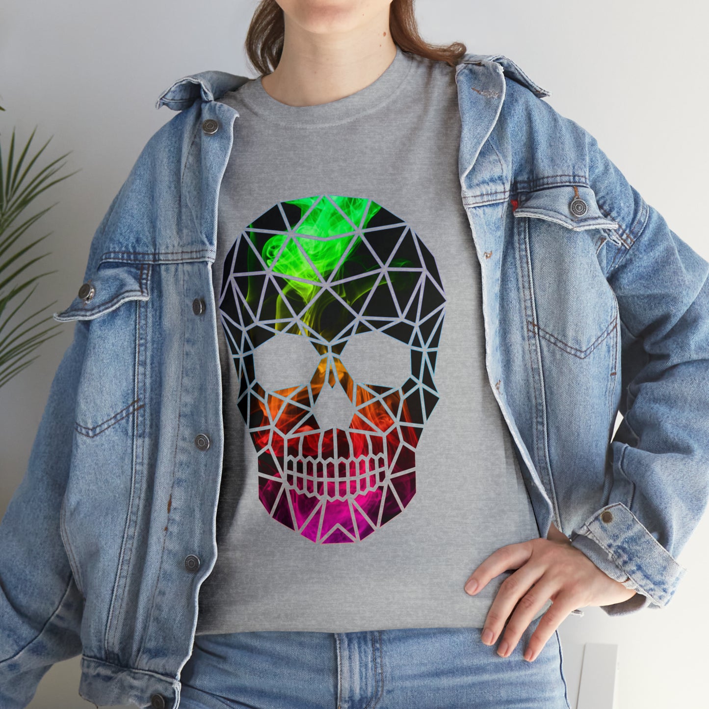 Skull Mosaic 5 Heavy Cotton Tee