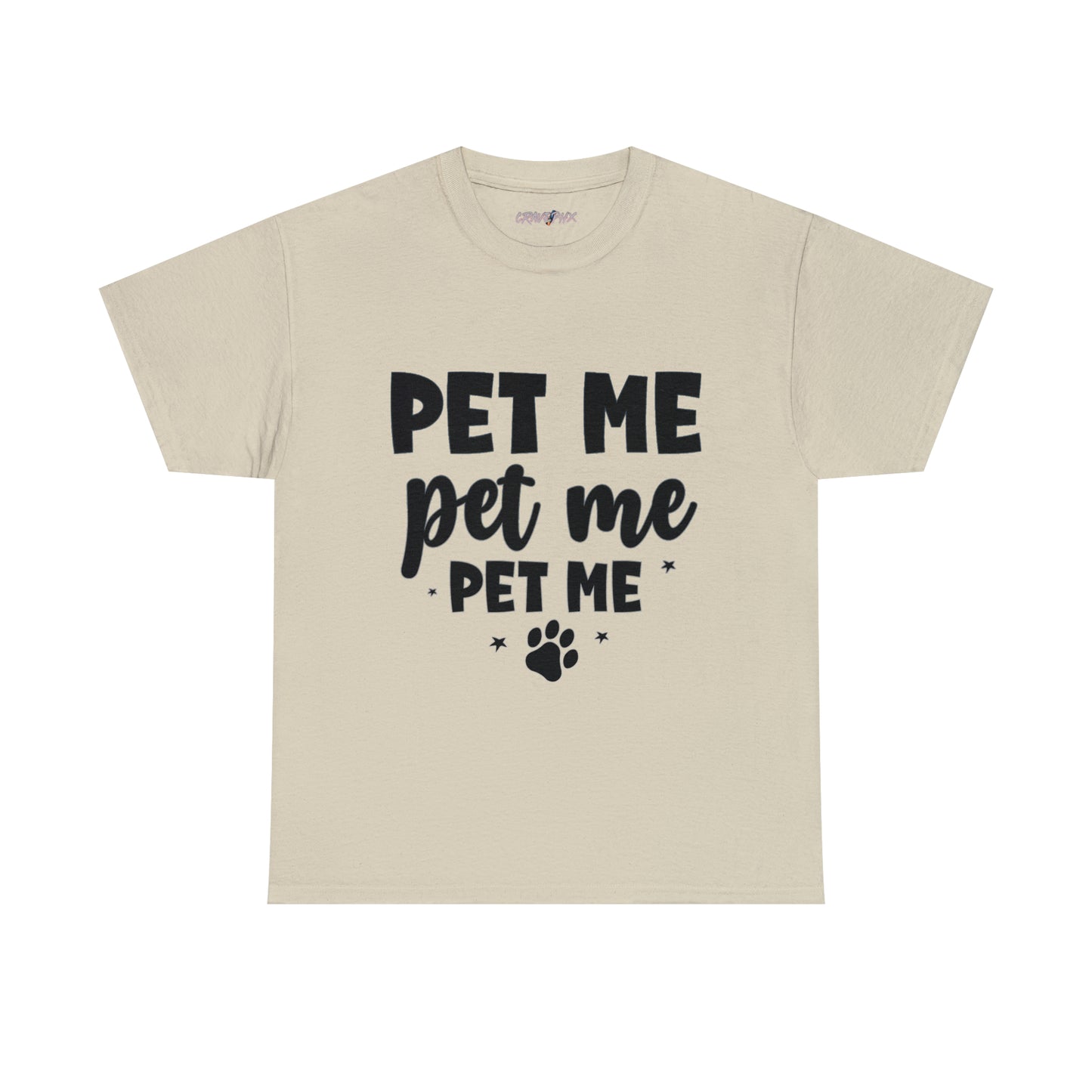 Pet Me Heavy Cotton Tee