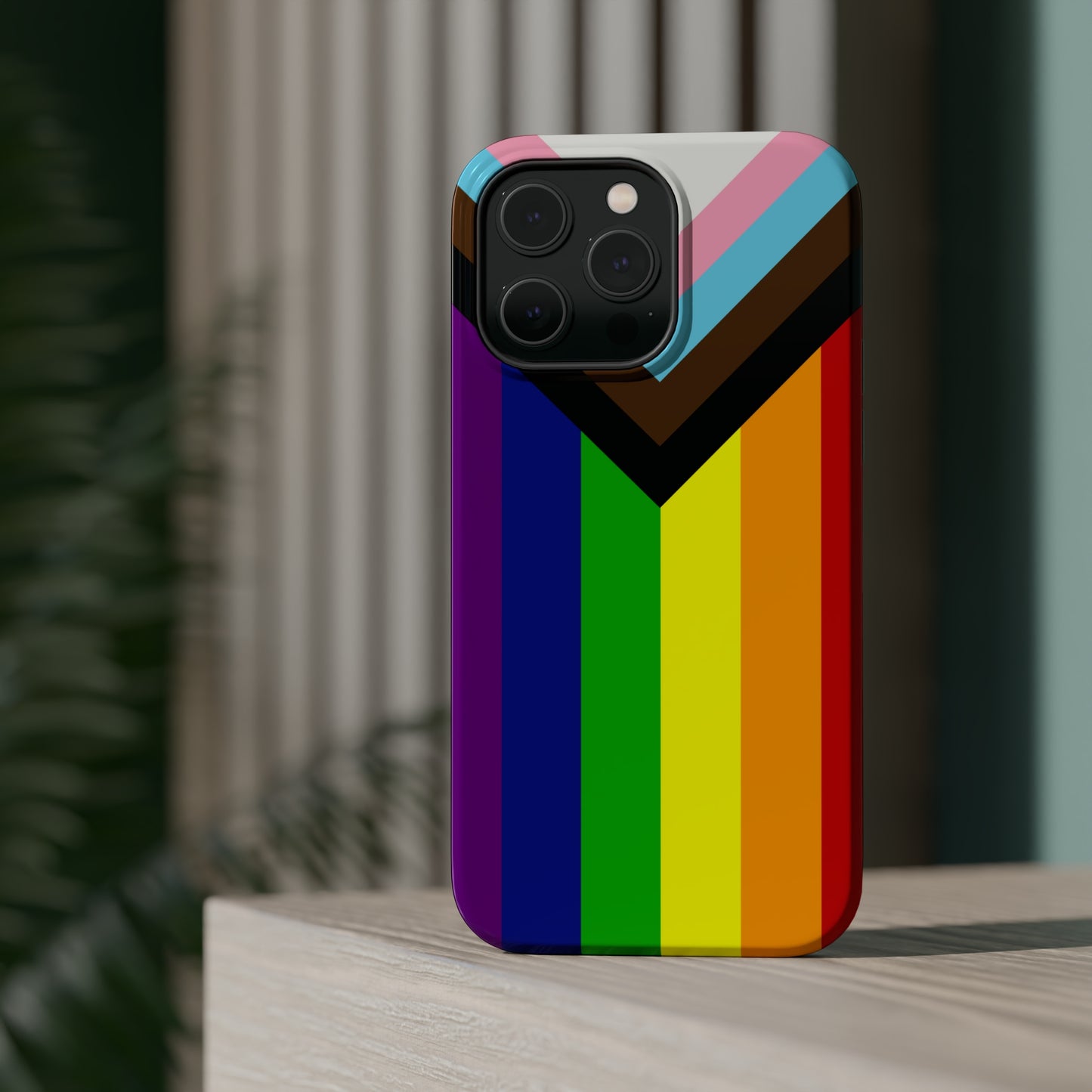 Progressive Pride Flag MagSafe Tough Case