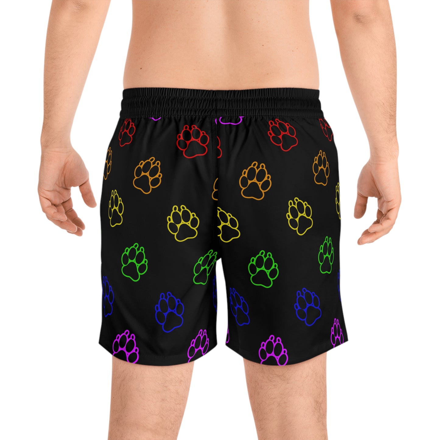 Paw Print Swim Shorts