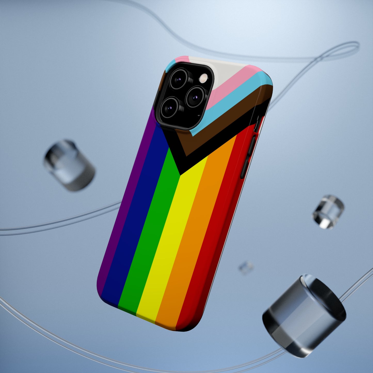 Progressive Pride Flag MagSafe Tough Case