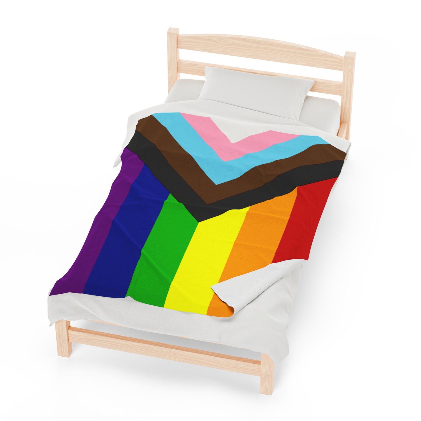 Pride Velveteen Plush Blanket