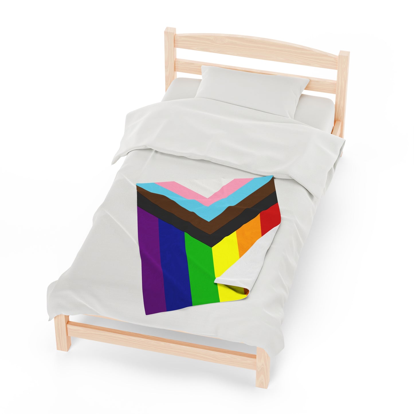 Pride Velveteen Plush Blanket