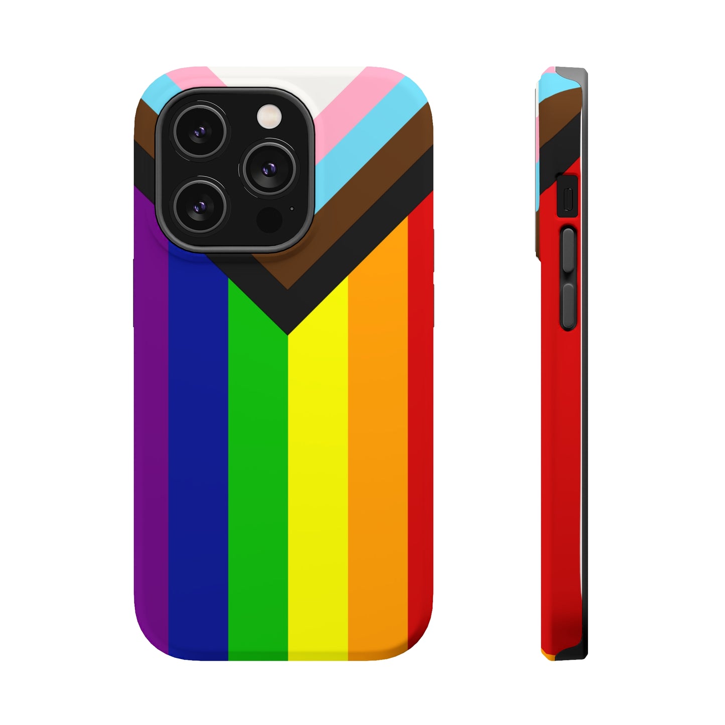 Progressive Pride Flag MagSafe Tough Case