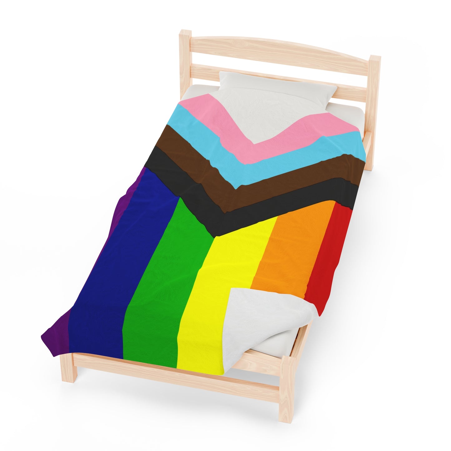 Pride Velveteen Plush Blanket