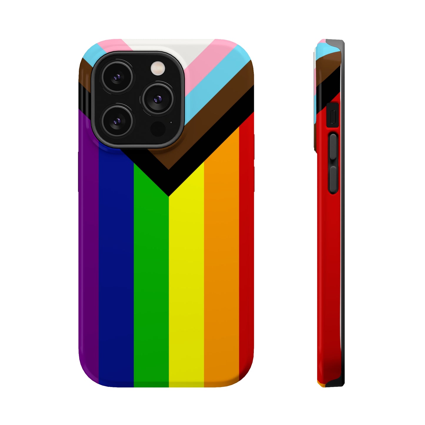 Progressive Pride Flag MagSafe Tough Case