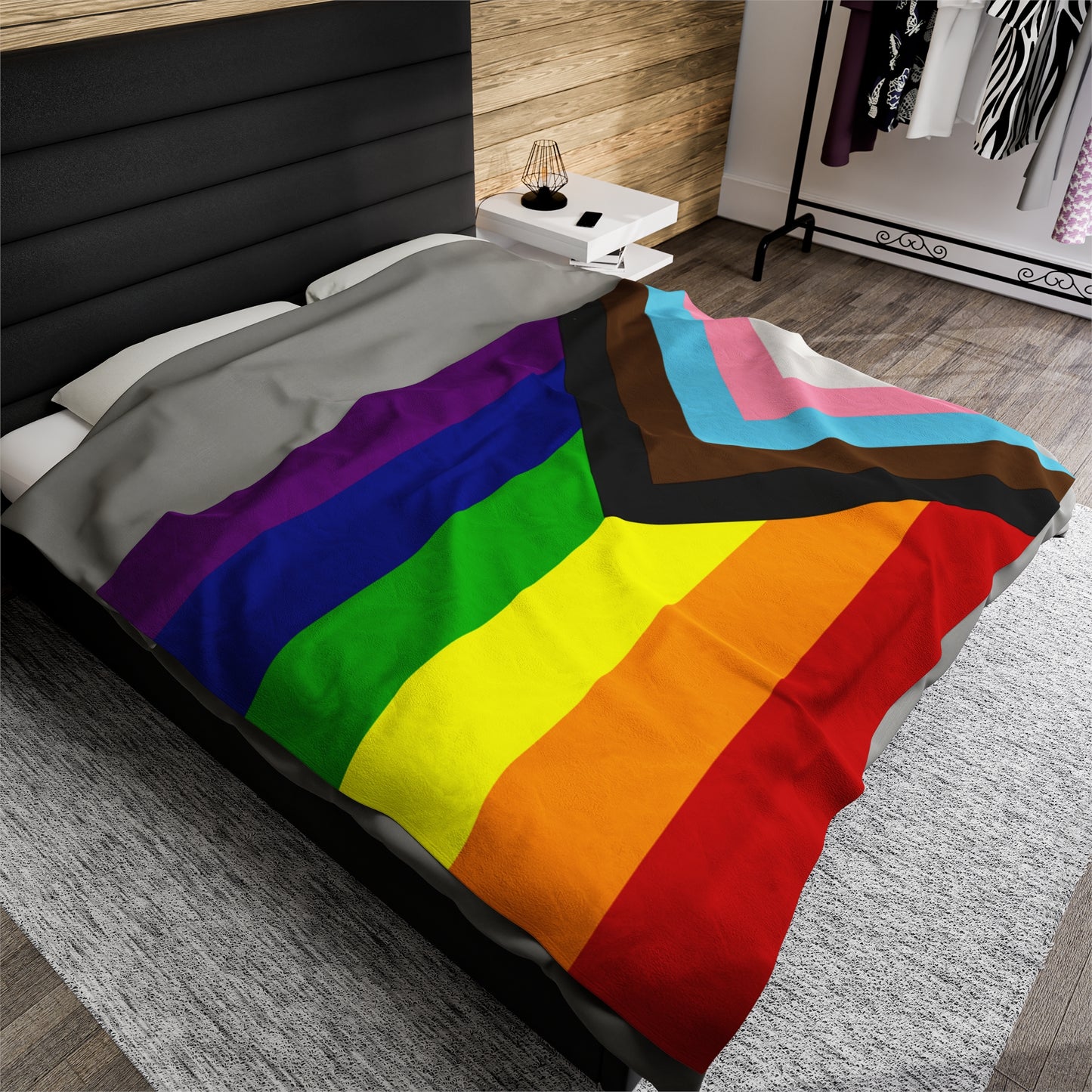 Pride Velveteen Plush Blanket