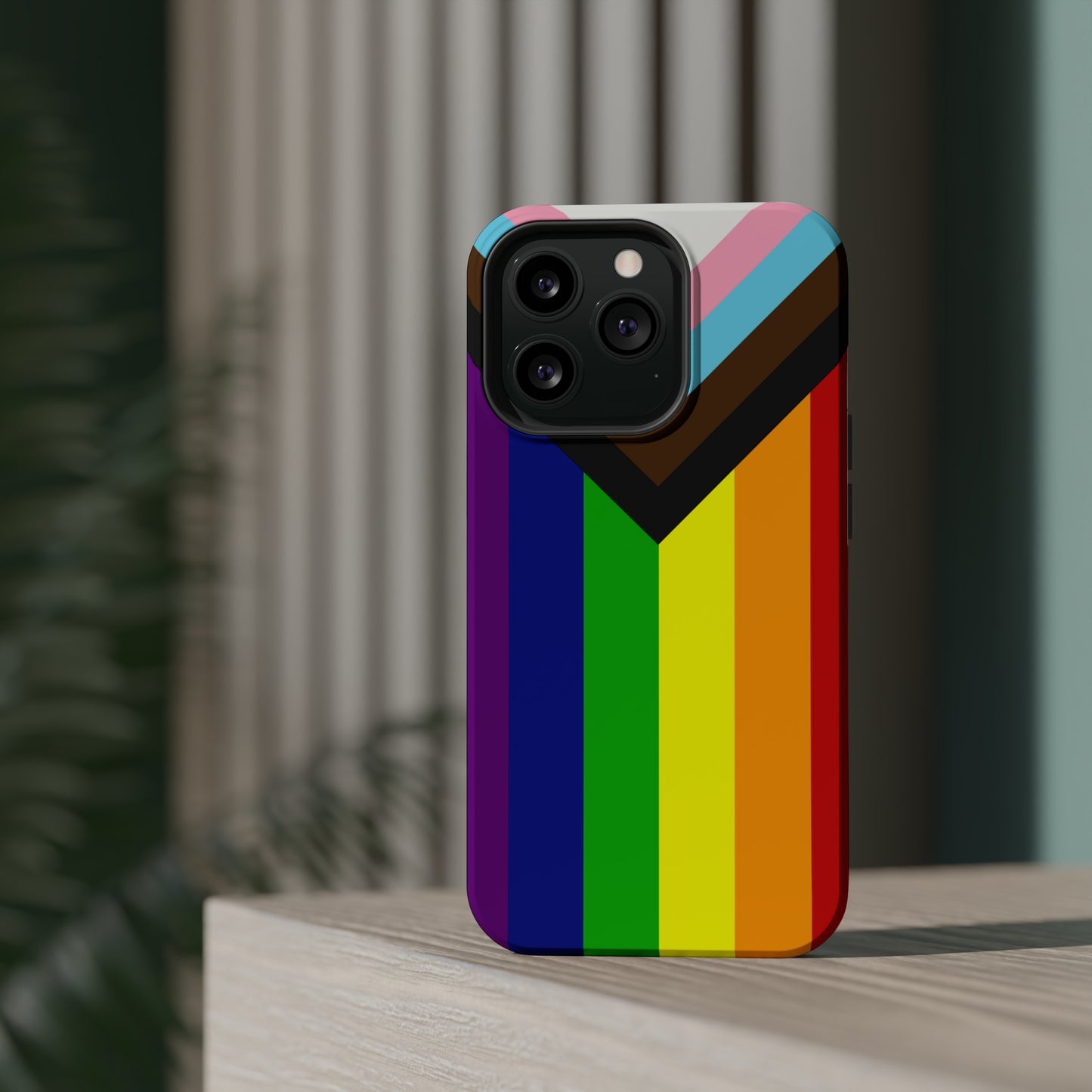 Progressive Pride Flag MagSafe Tough Case