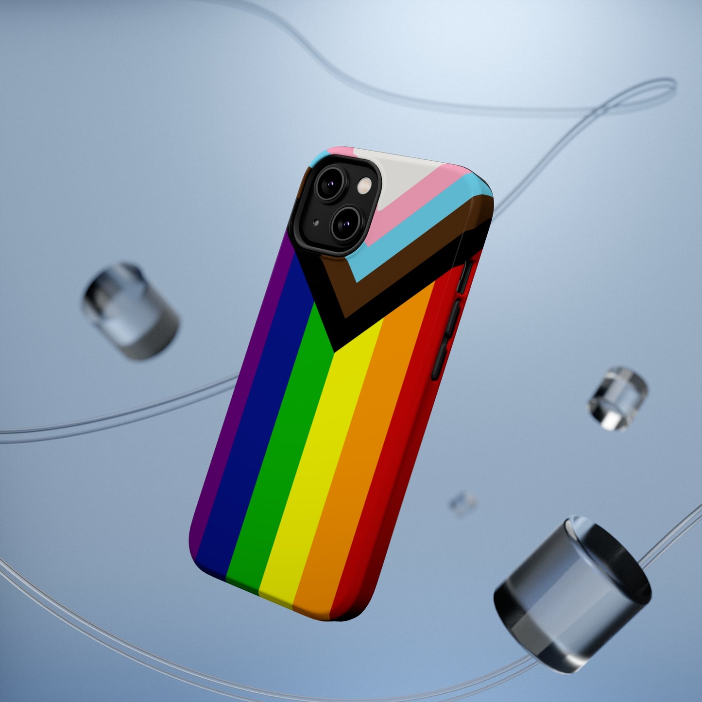 Progressive Pride Flag MagSafe Tough Case