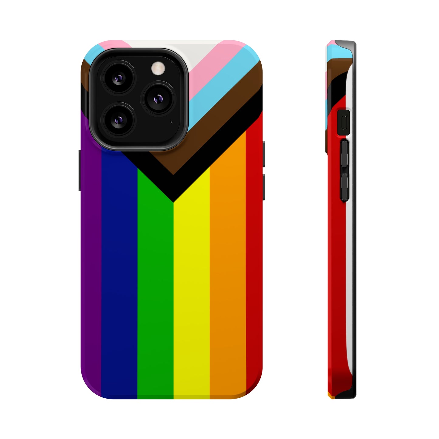 Progressive Pride Flag MagSafe Tough Case