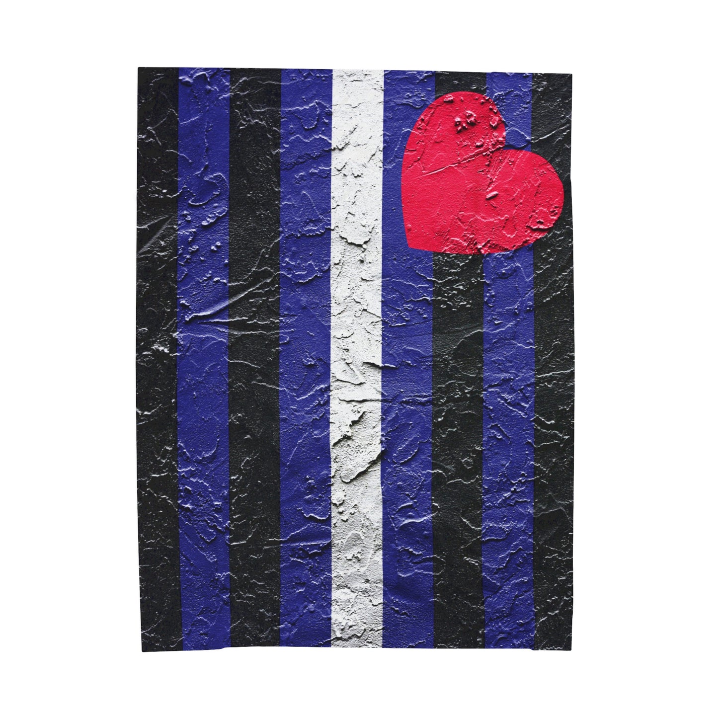 Blanket with Leather Pride Flag