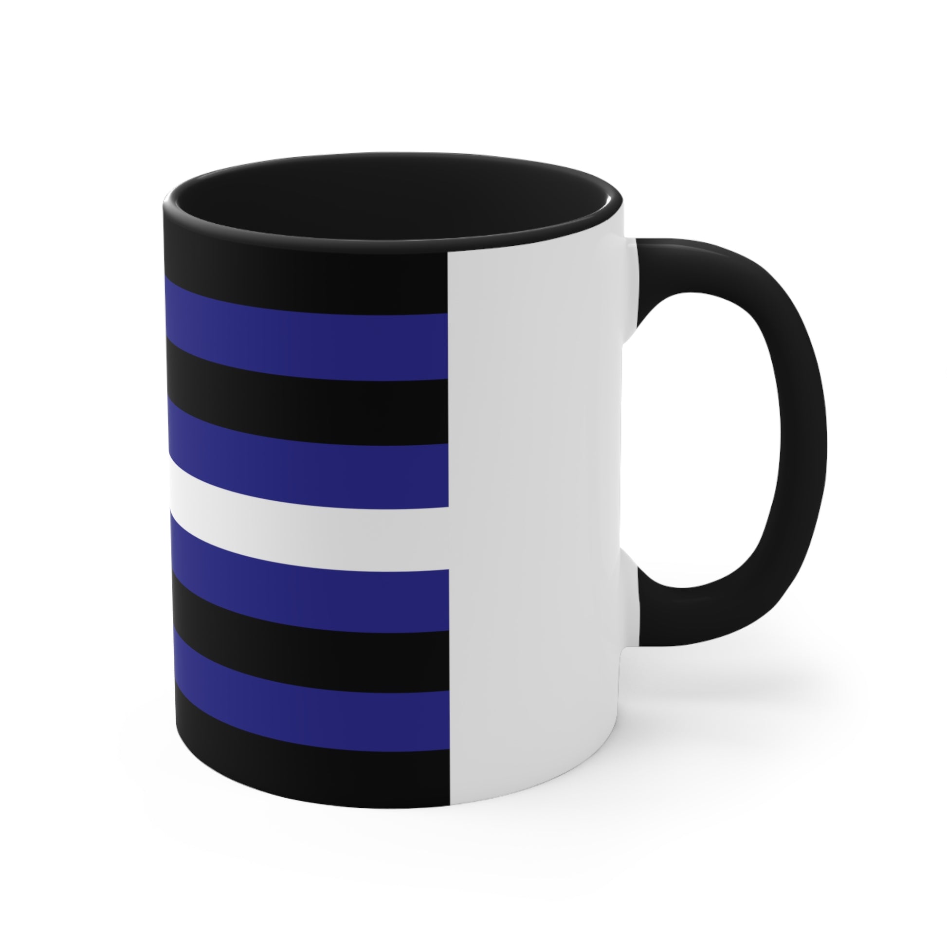 Coffee Mug with Leather Pride Flag