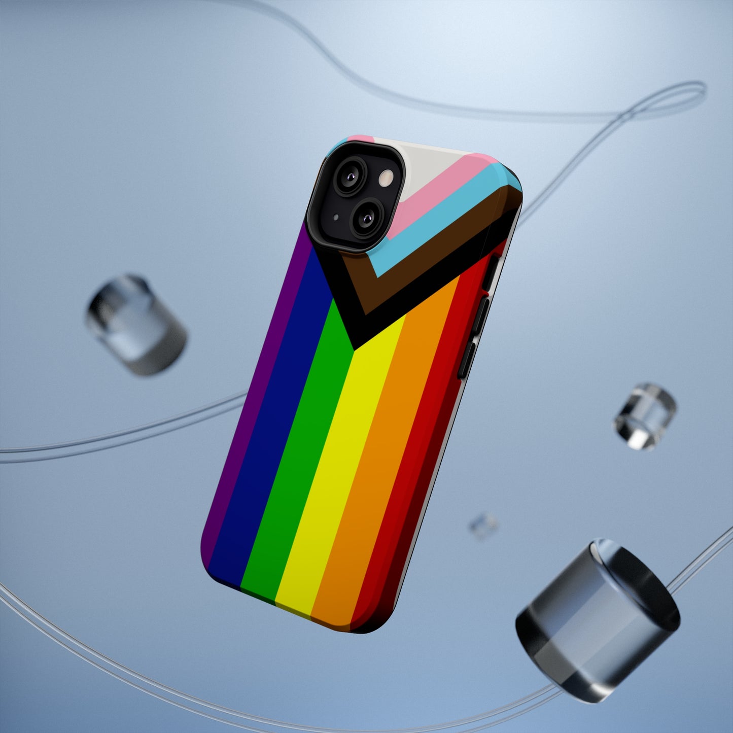 Progressive Pride Flag MagSafe Tough Case