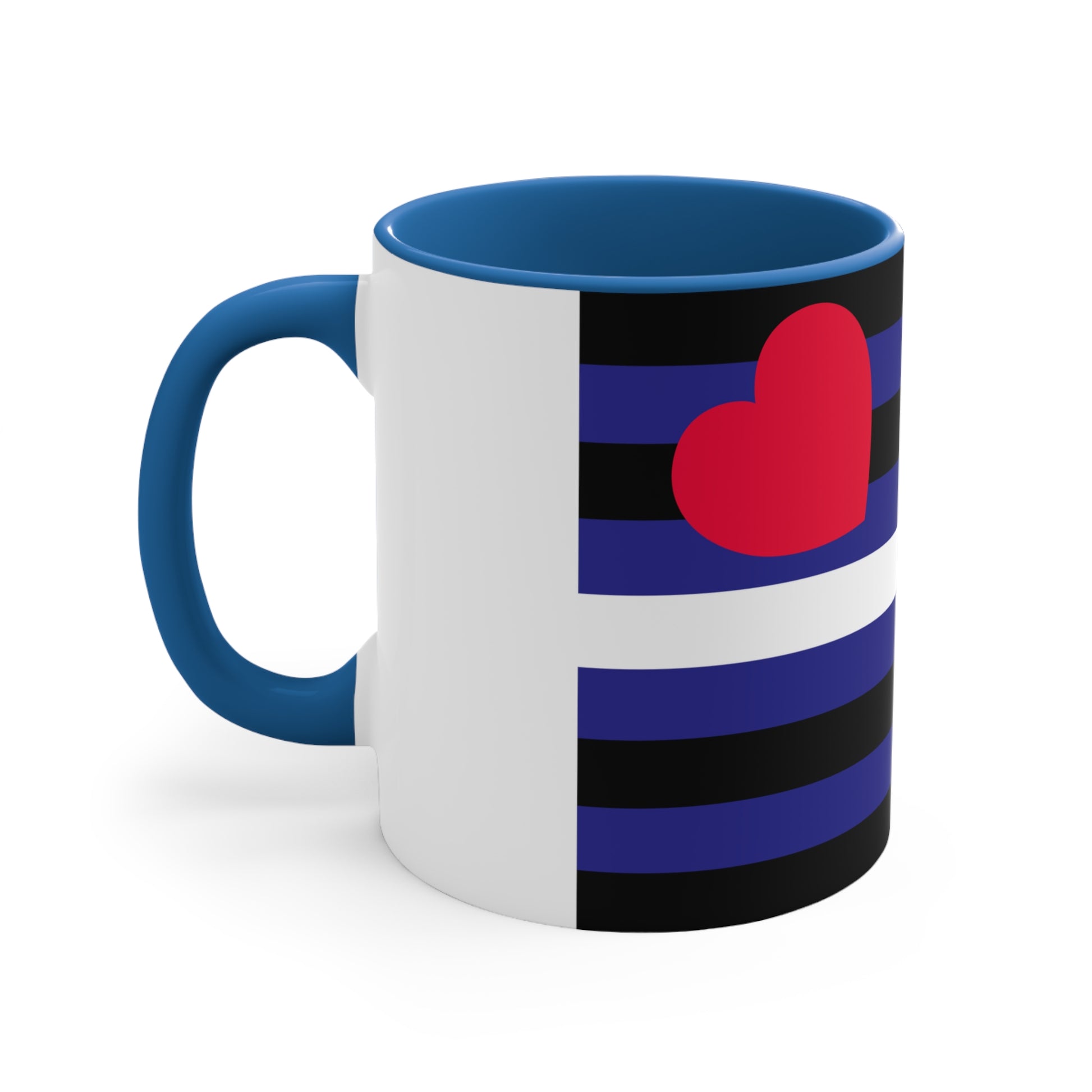 Coffee Mug with Leather Pride Flag