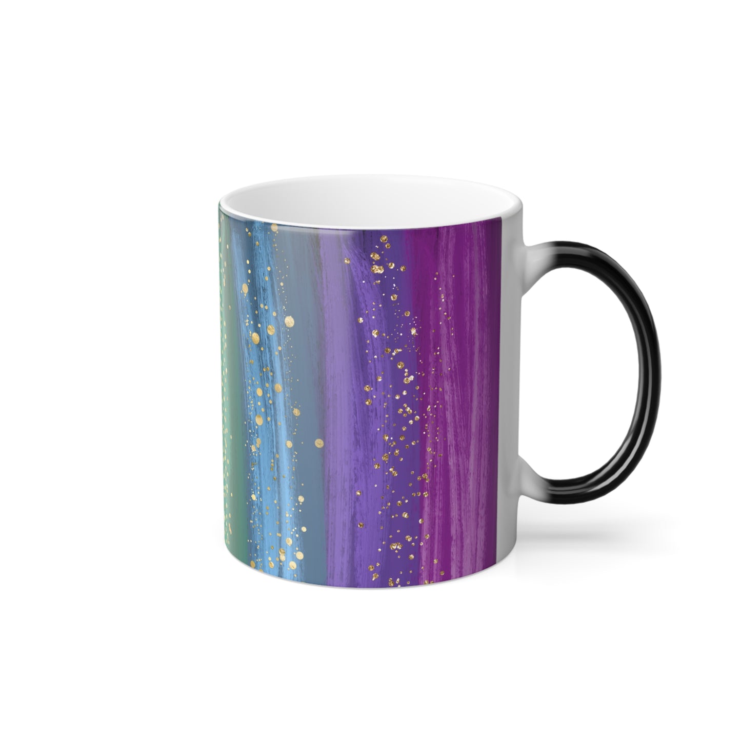 Rainbow Brush Color Morphing Mug