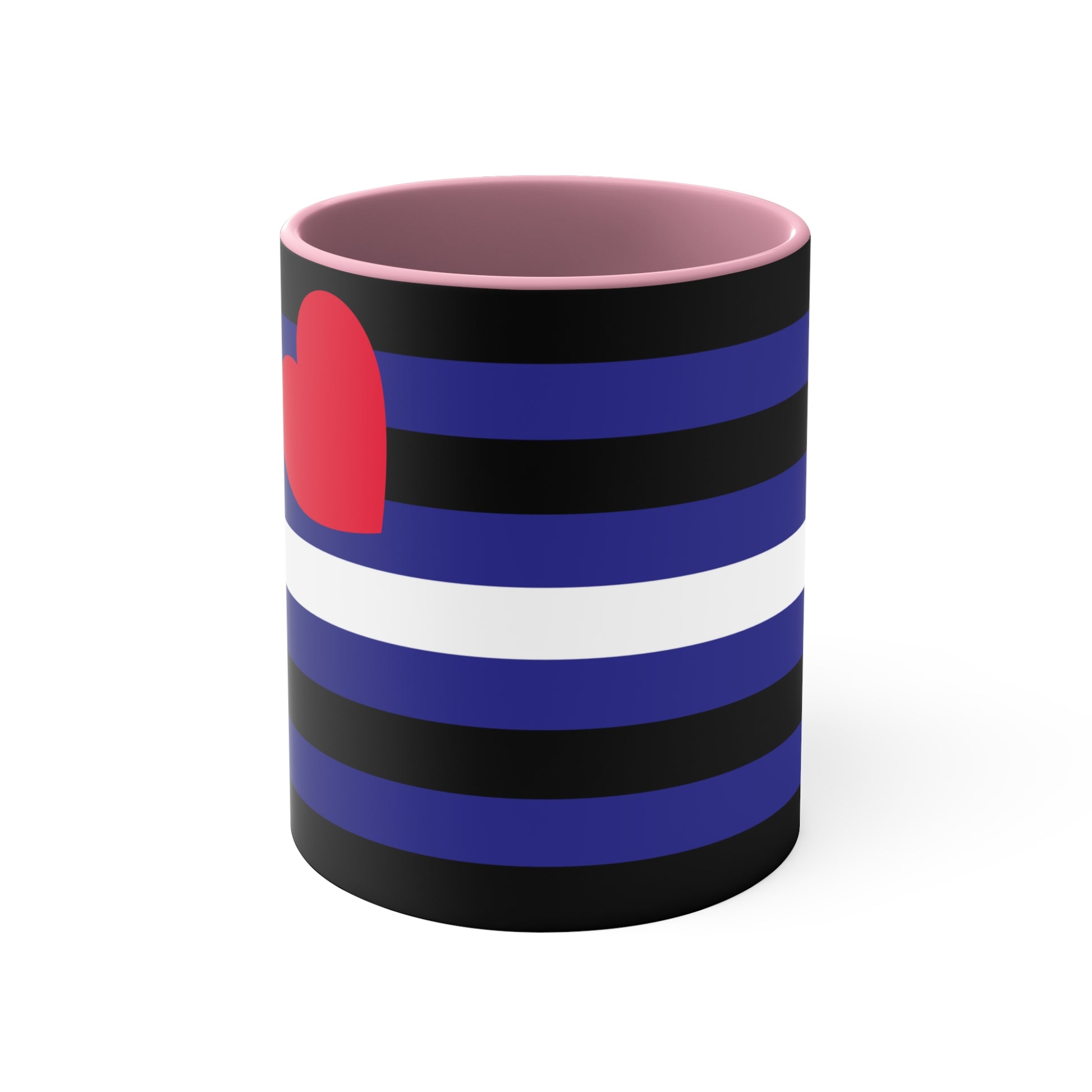 Coffee Mug with Leather Pride Flag