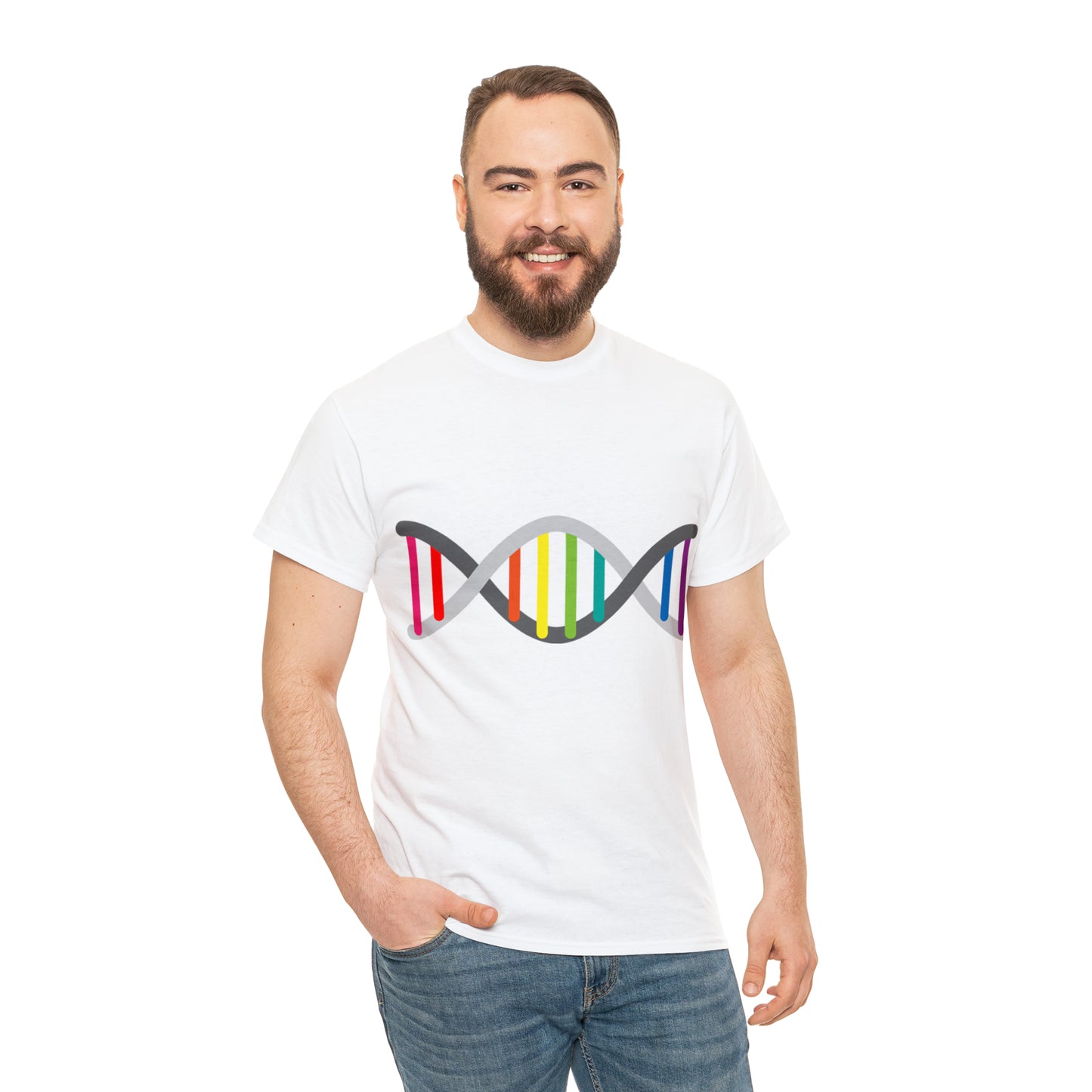 Pride is in your DNA! Unisex Heavy Cotton Tee