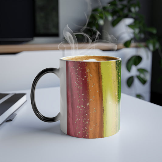 Rainbow Brush Color Morphing Mug