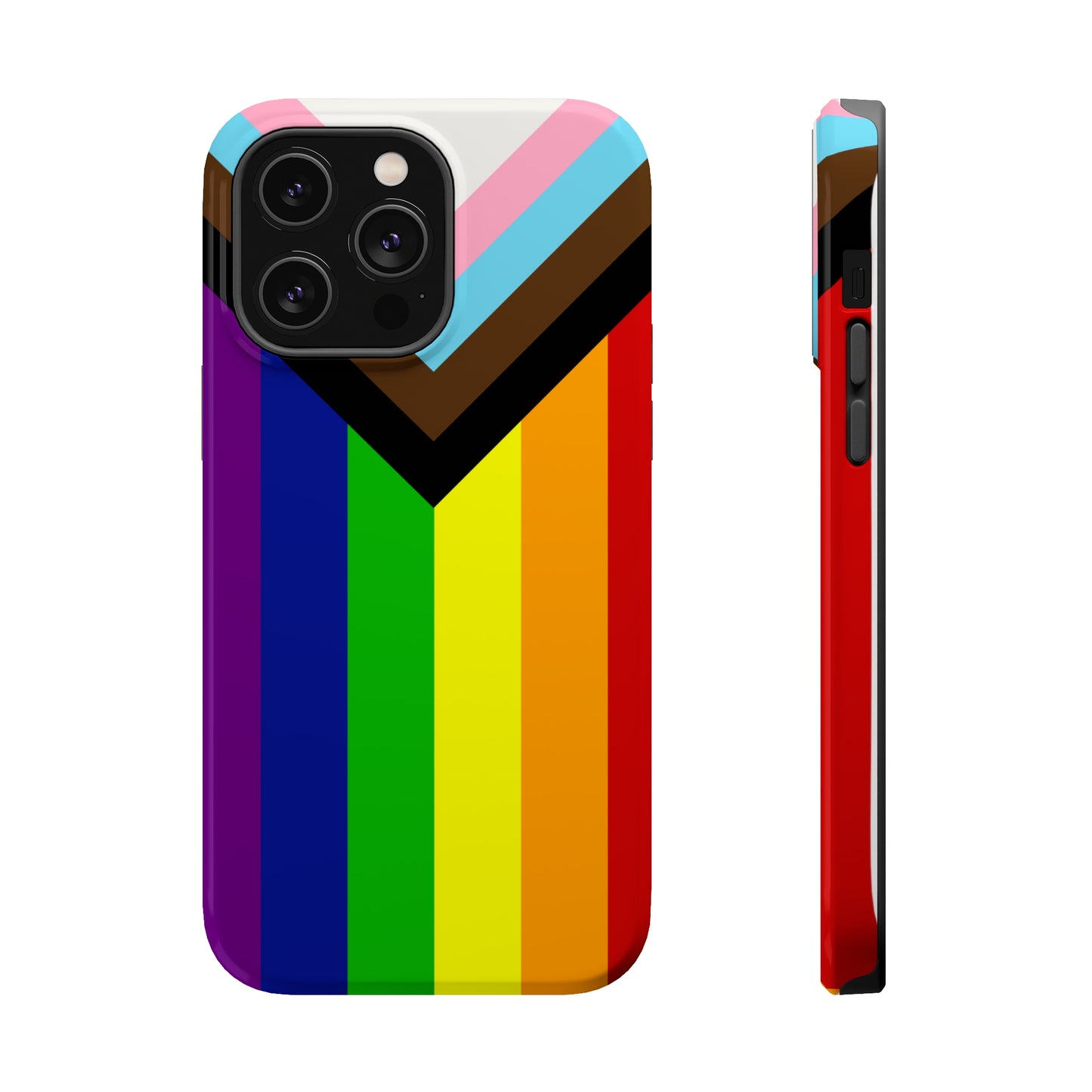 Progressive Pride Flag MagSafe Tough Case