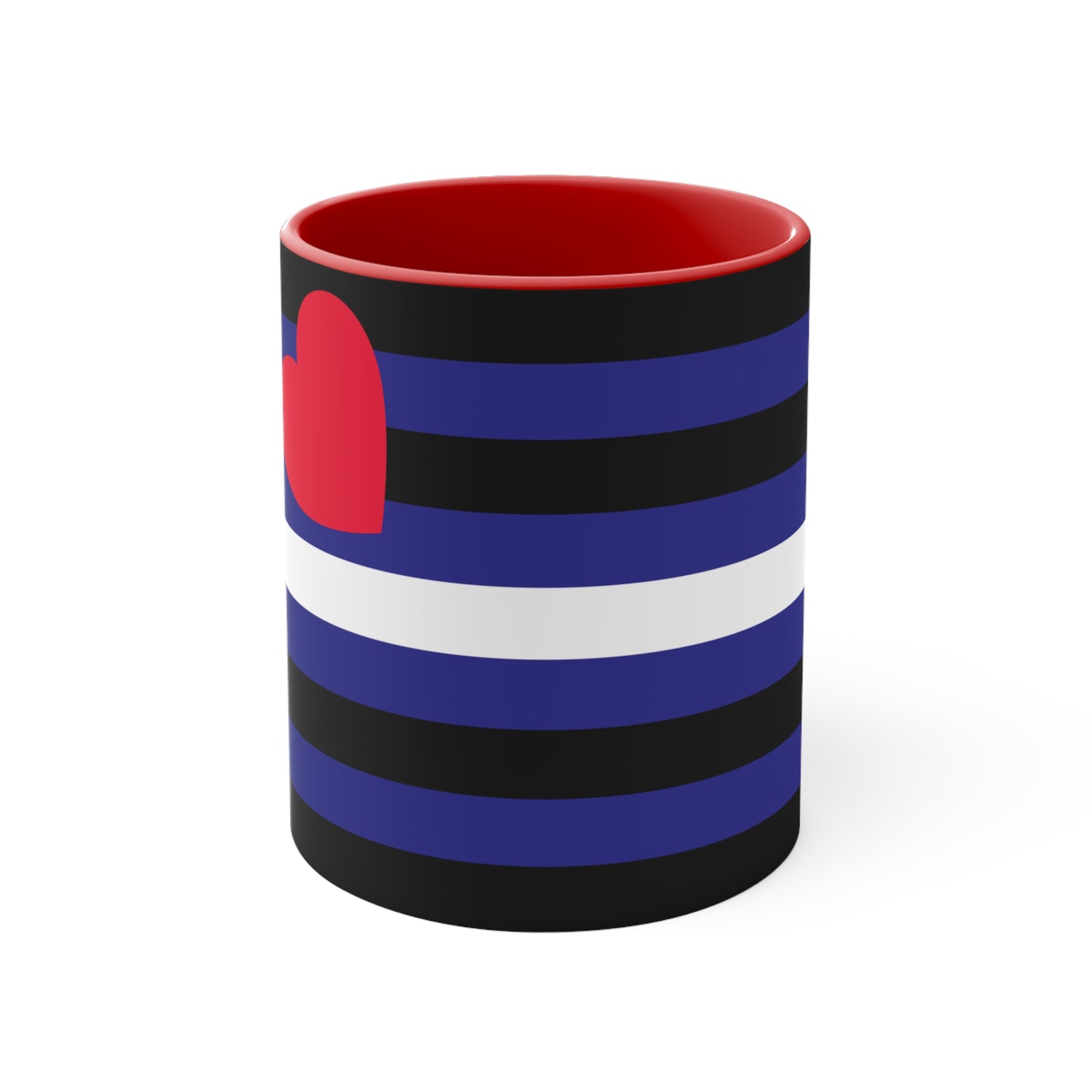 Coffee Mug with Leather Pride Flag