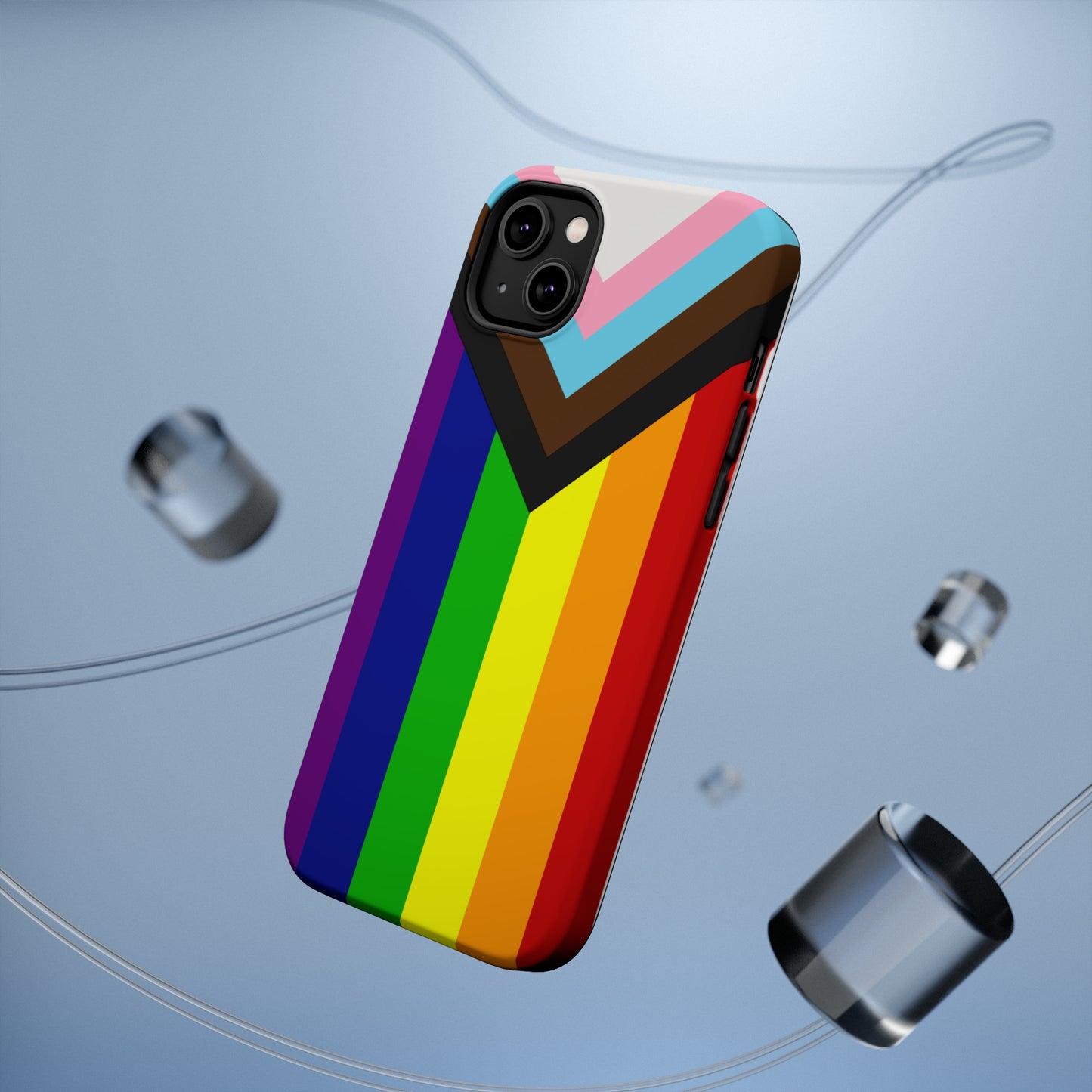 Progressive Pride Flag MagSafe Tough Case