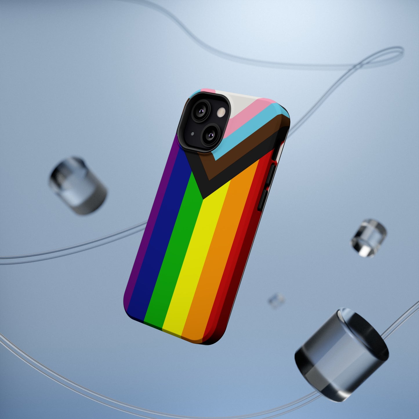 Progressive Pride Flag MagSafe Tough Case