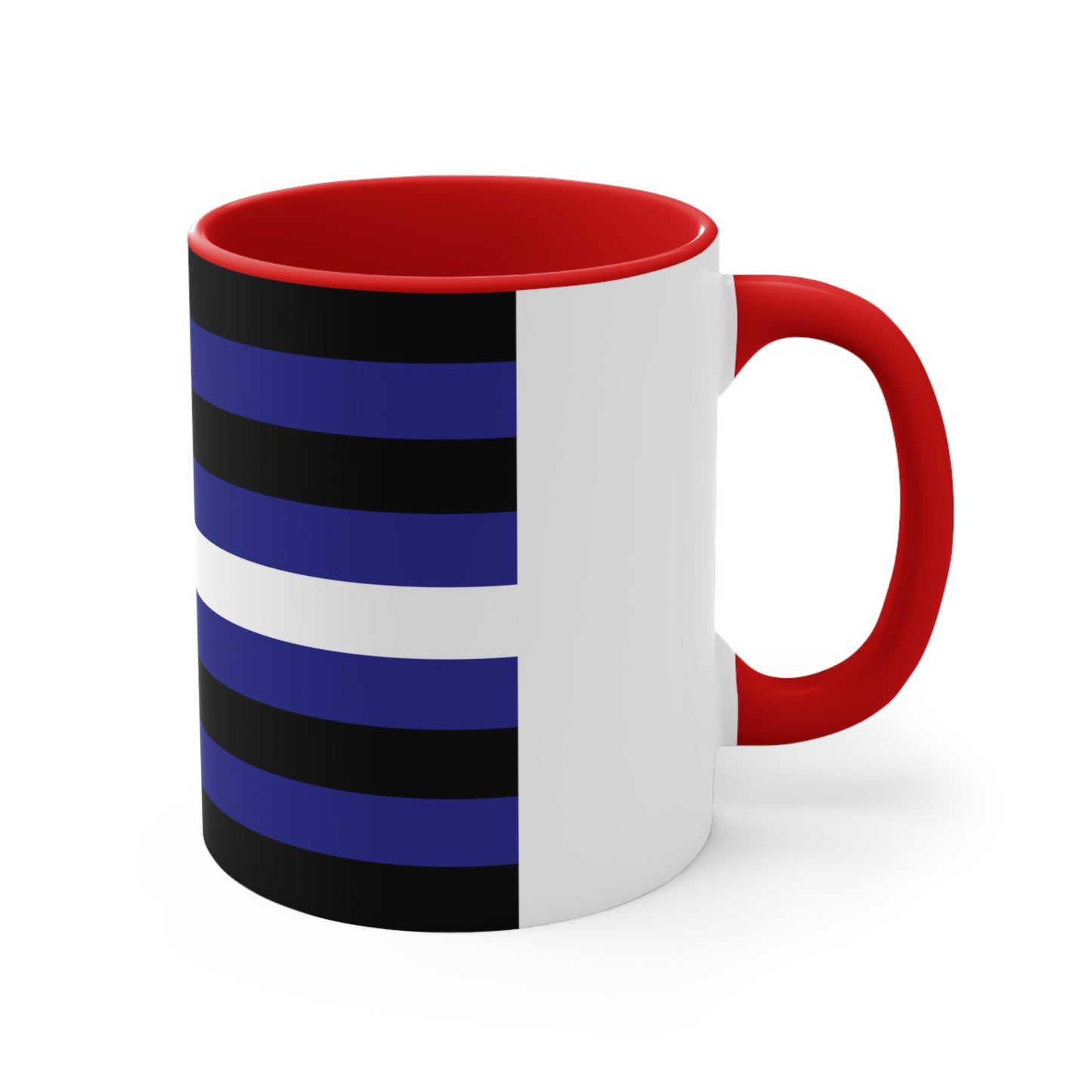 Coffee Mug with Leather Pride Flag