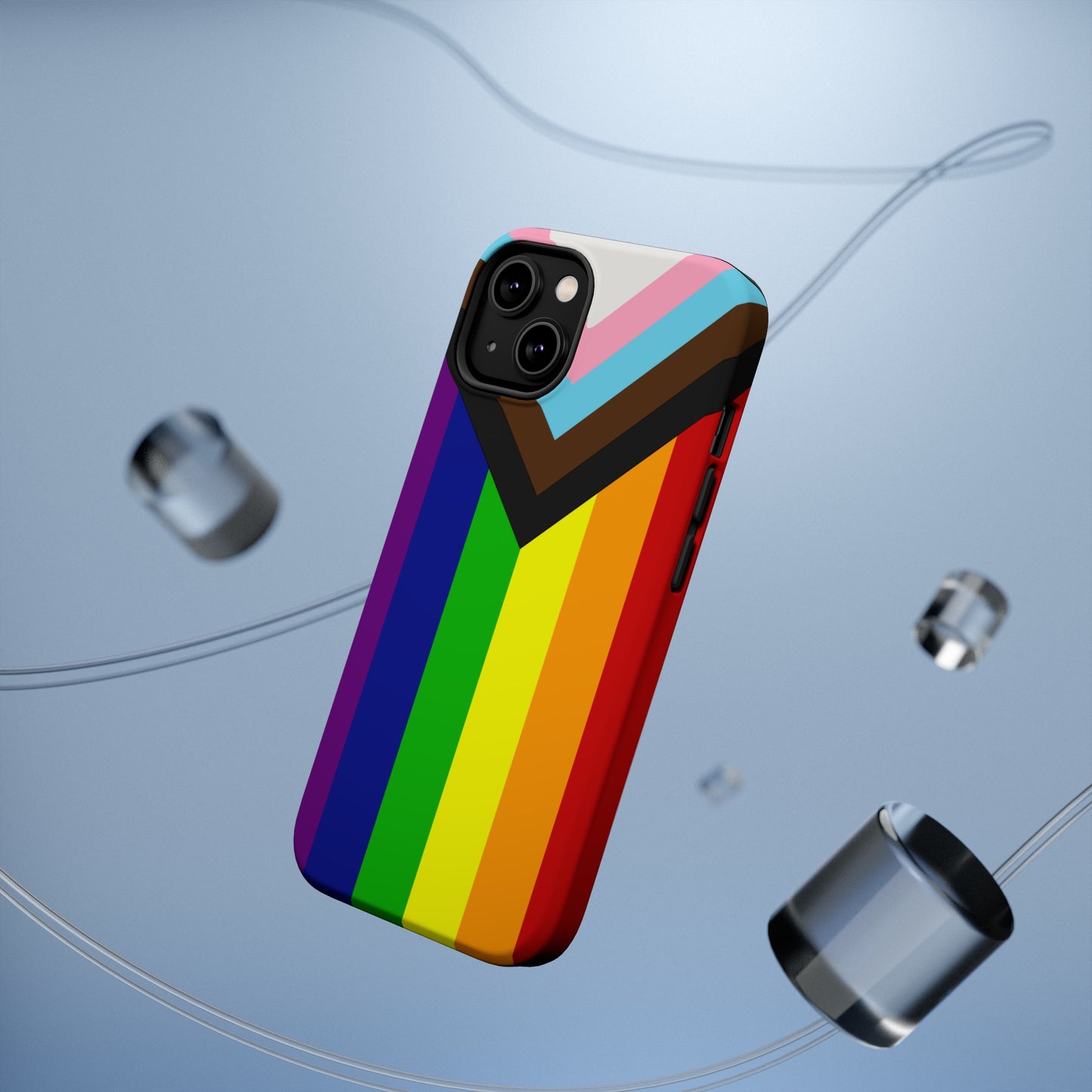 Progressive Pride Flag MagSafe Tough Case