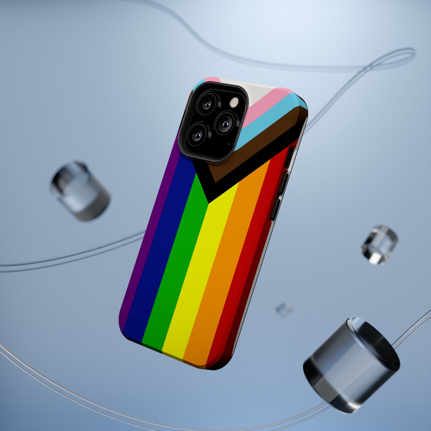 Progressive Pride Flag MagSafe Tough Case