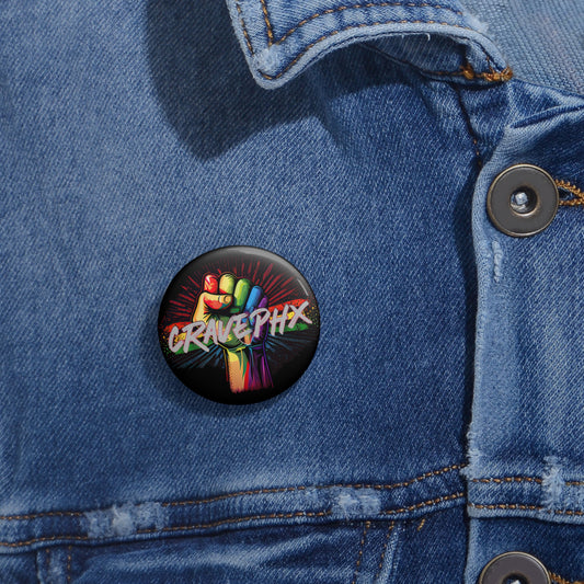 Pin with CravePhx logo