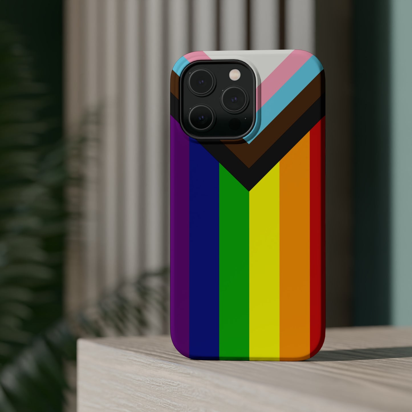 Progressive Pride Flag MagSafe Tough Case