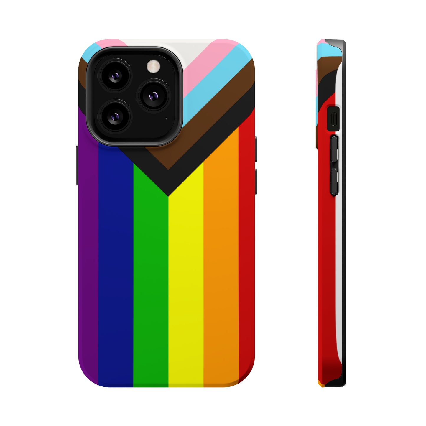 Progressive Pride Flag MagSafe Tough Case