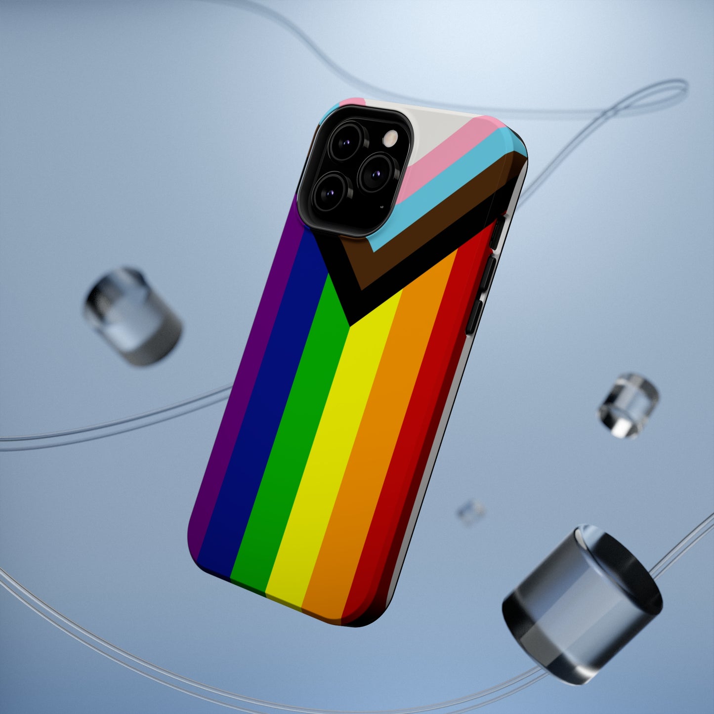 Progressive Pride Flag MagSafe Tough Case