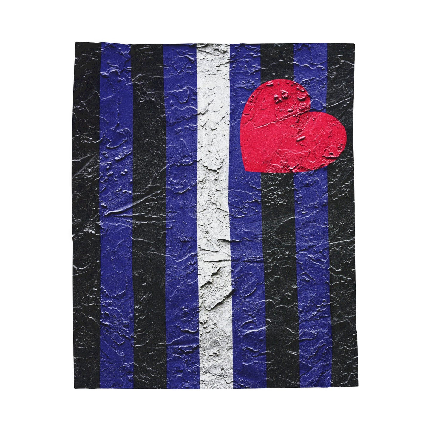 Blanket with Leather Pride Flag